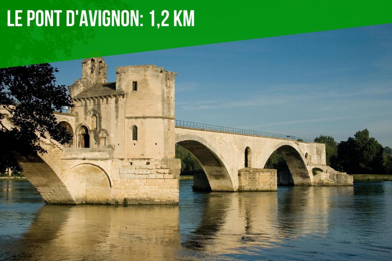 Au Roi Rene - Ac Clim - Wifi Apartment Avignon Bagian luar foto